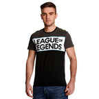 Immagine del prodotto League of Legends - T-shirt con logo tagliato e cucito