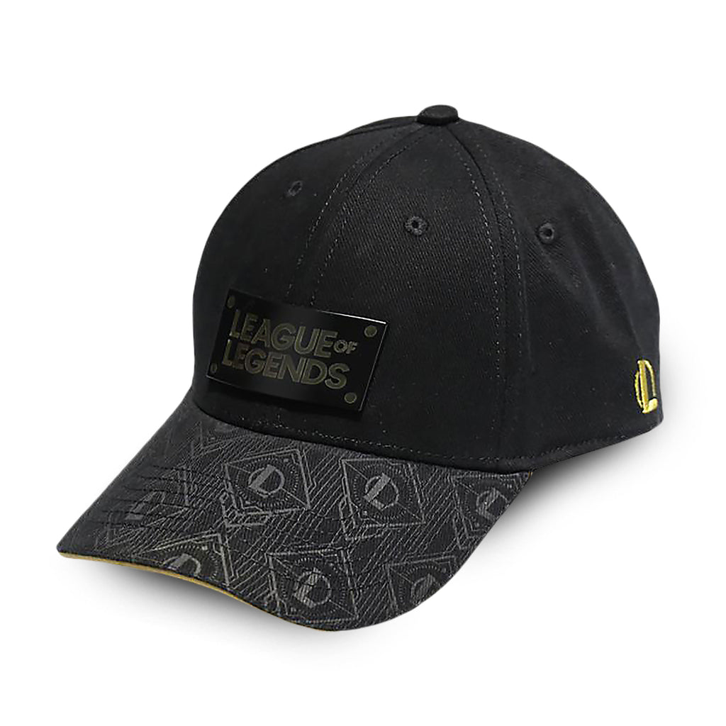 Product image League Of Legends - Metal Logo Baseball Cap black