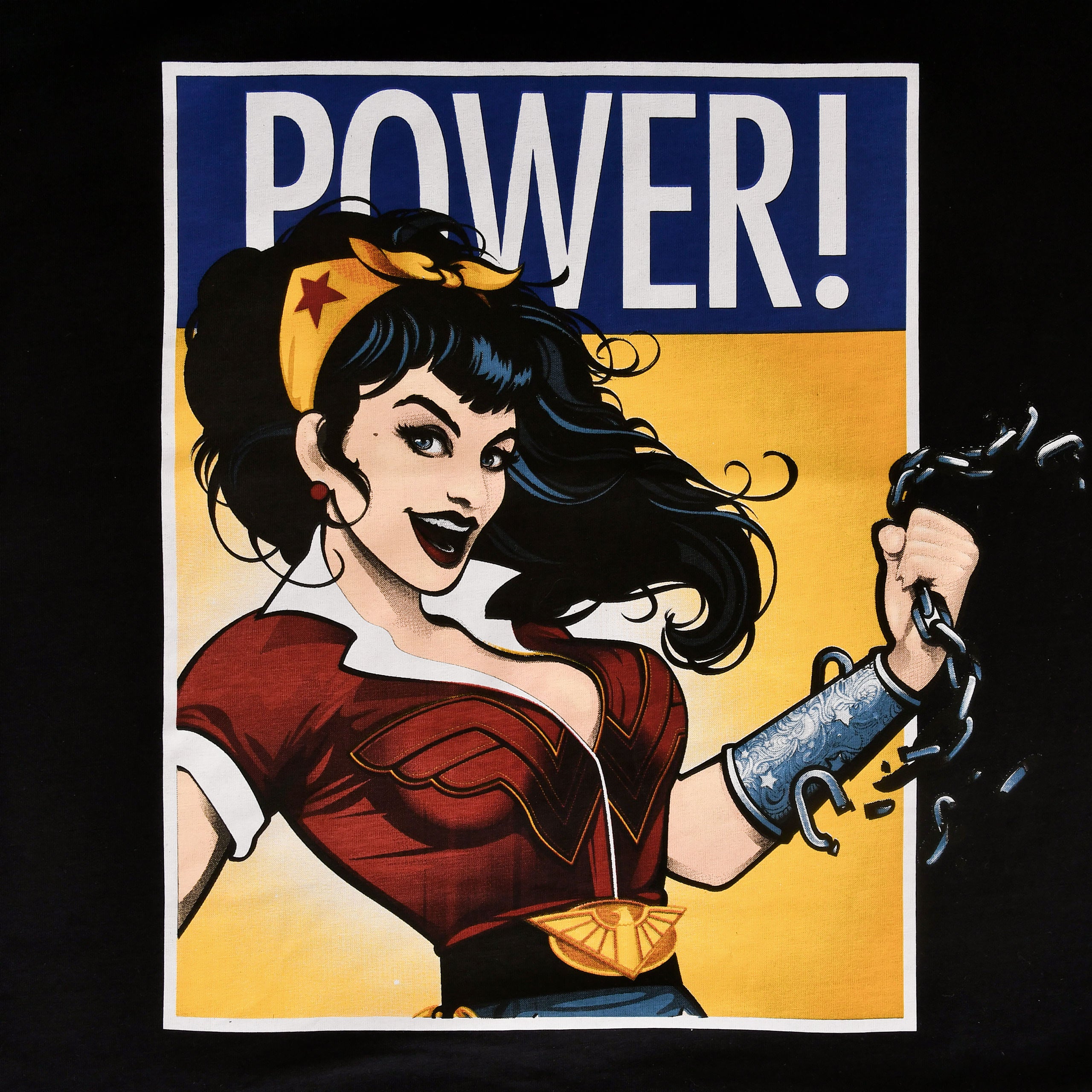 Immagine del prodotto Wonder Woman - Possiamo farlo! T-shirt da donna nera