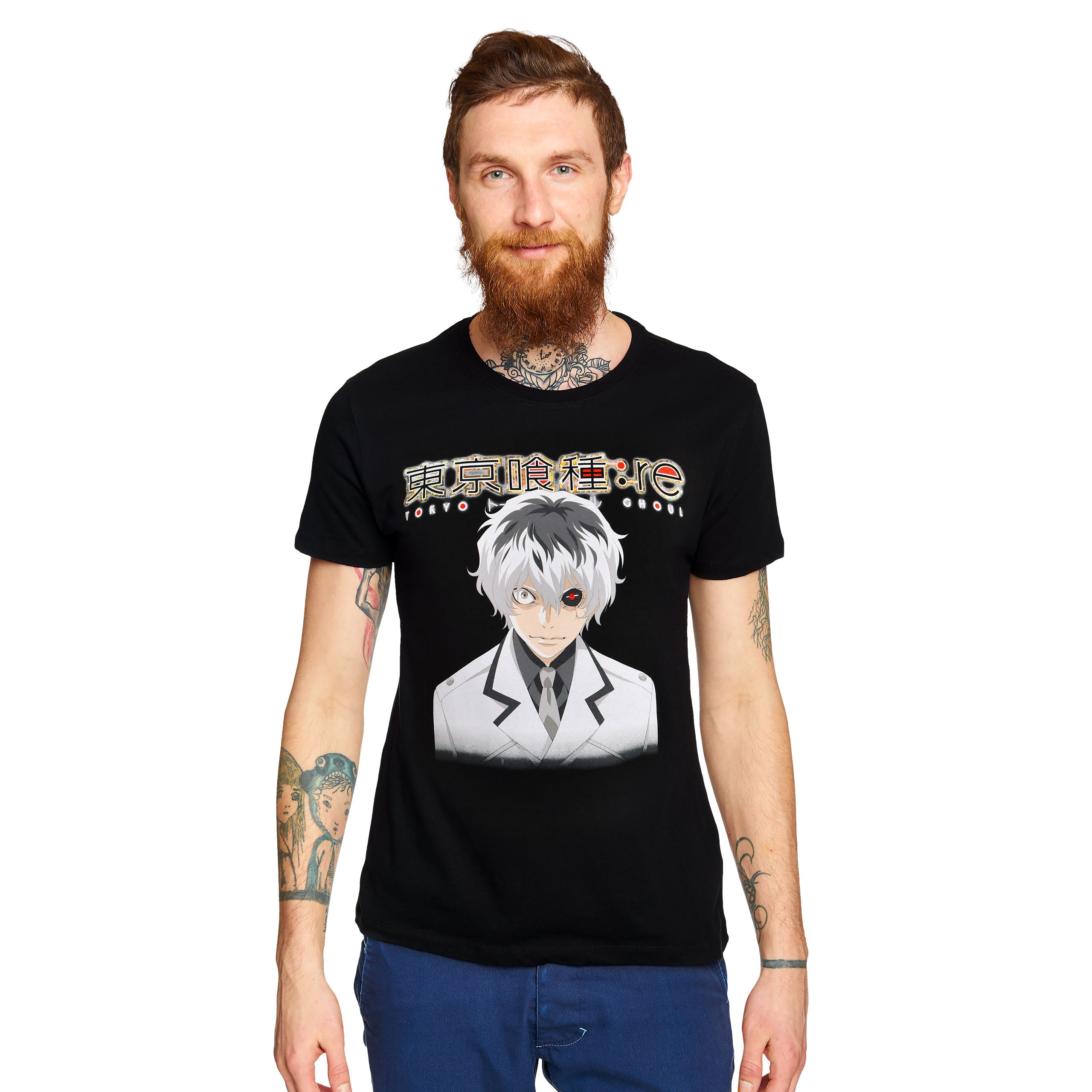 Immagine del prodotto Tokyo Ghoul - Ken Kaneki con Kakugan T-Shirt nera