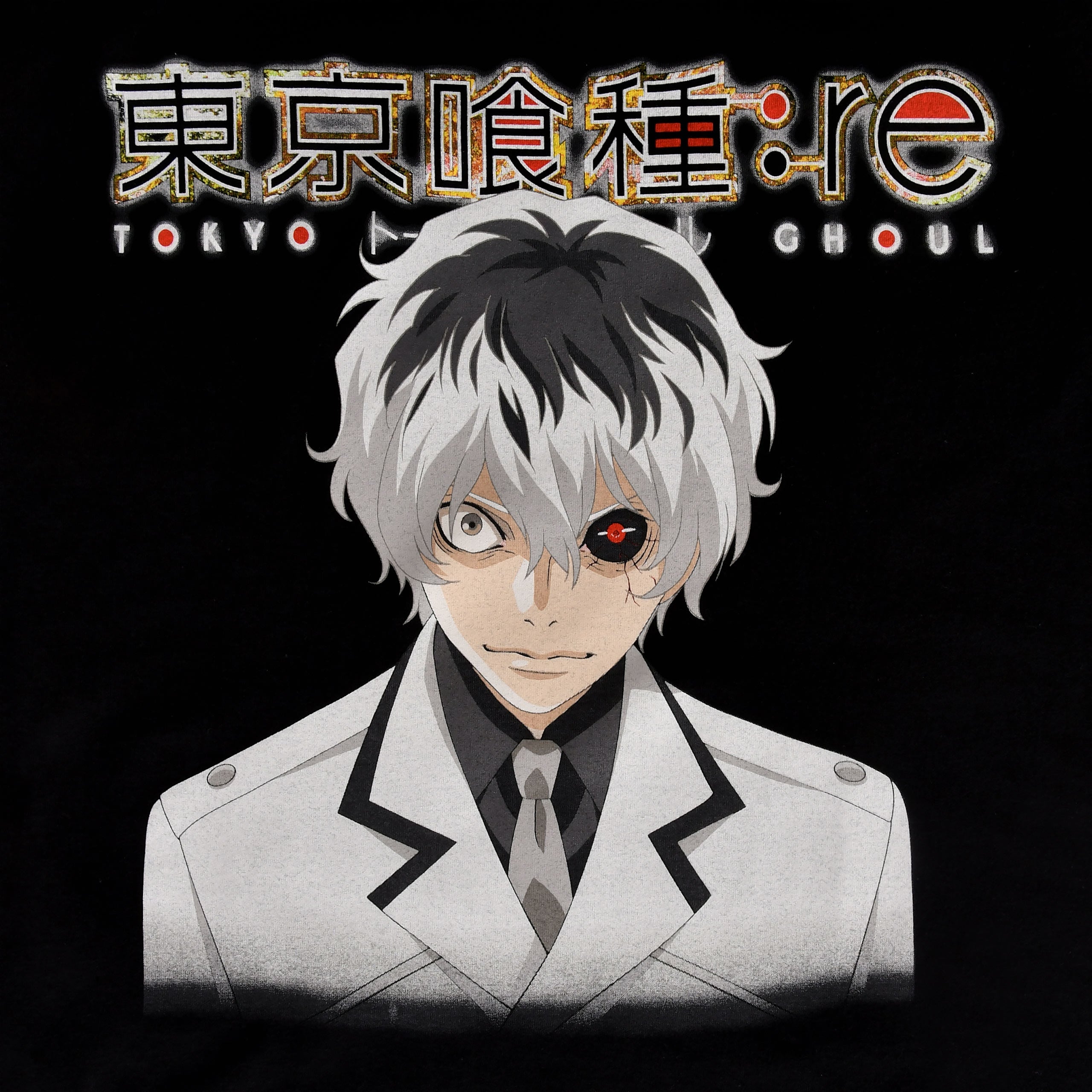 Immagine del prodotto Tokyo Ghoul - Ken Kaneki con Kakugan T-Shirt nera