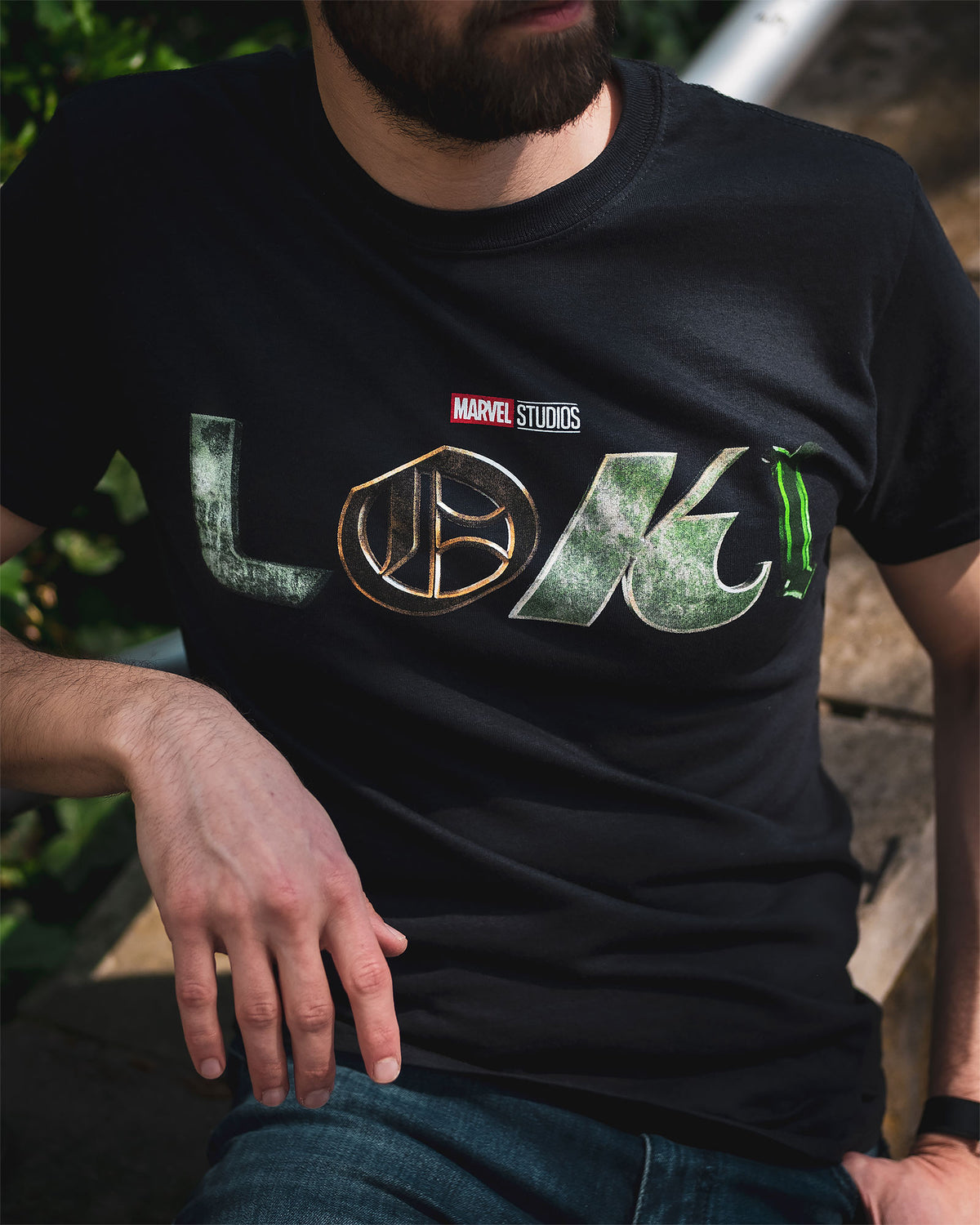 Immagine del prodotto Loki - T-shirt con logo nera
