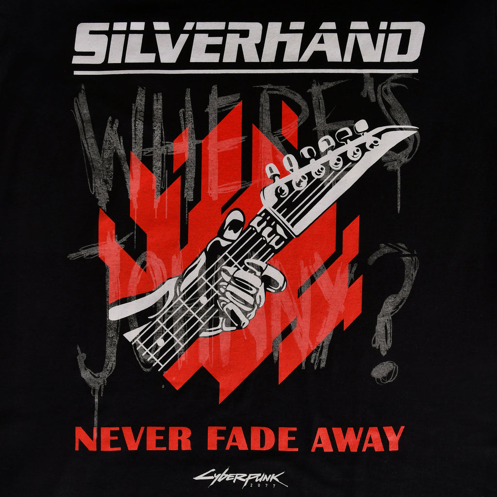 Immagine del prodotto Cyberpunk 2077 - Johnny Fade Glow in the Dark T-shirt nera