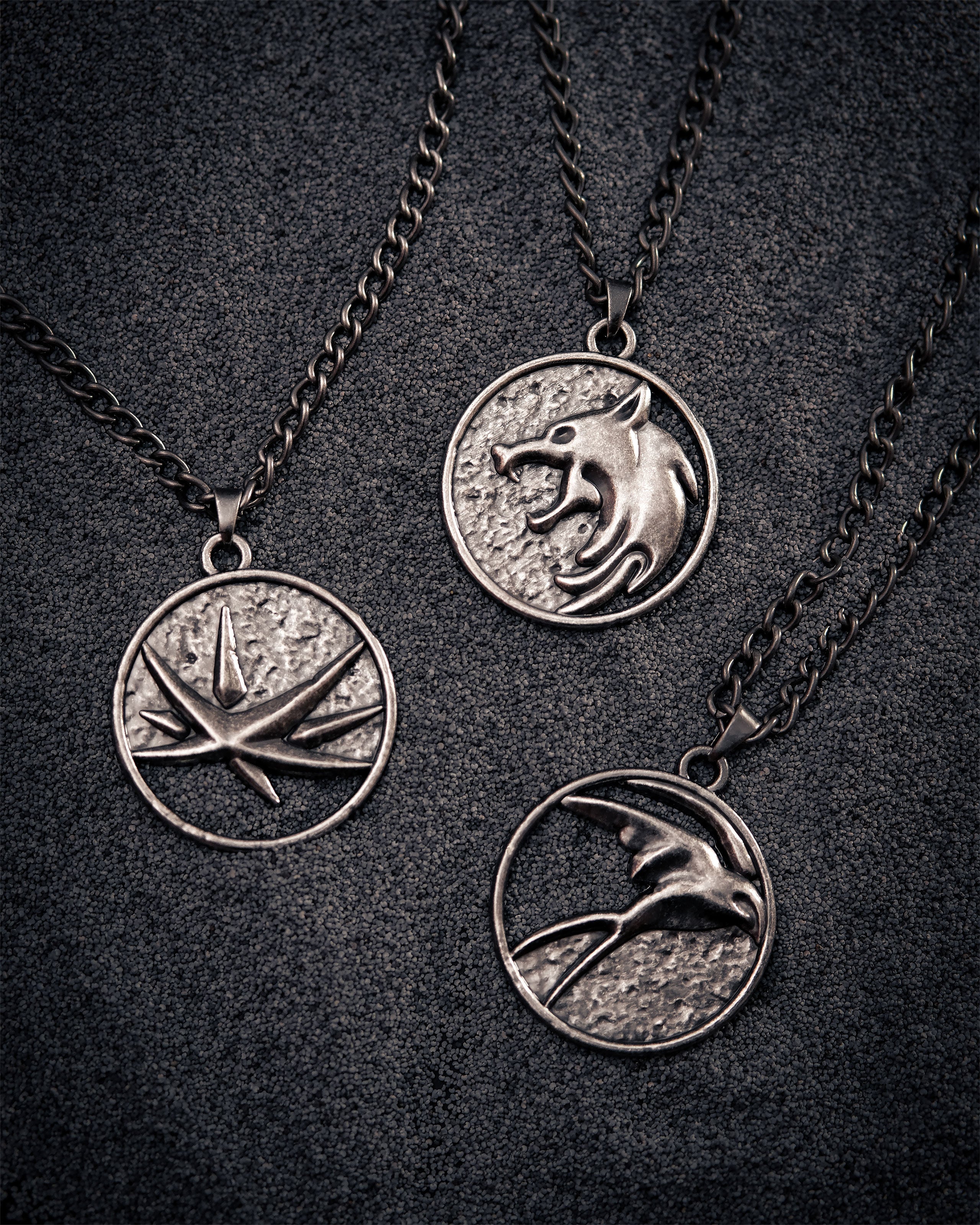 Product image Witcher - Geralt Wolf Medallion Necklace