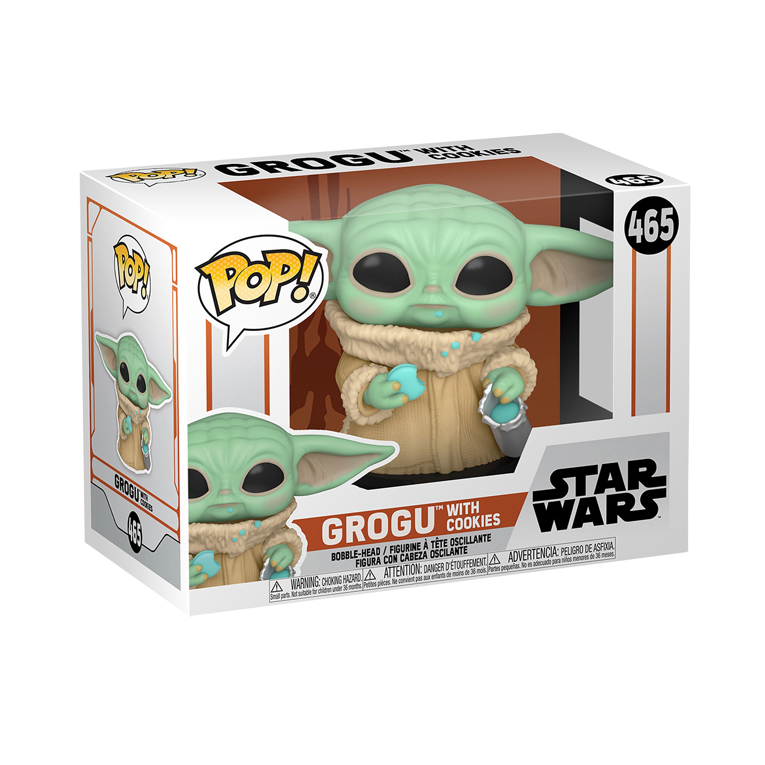 Product image Grogu with Cookie Funko Pop Figurine - Star Wars The Mandalorian
