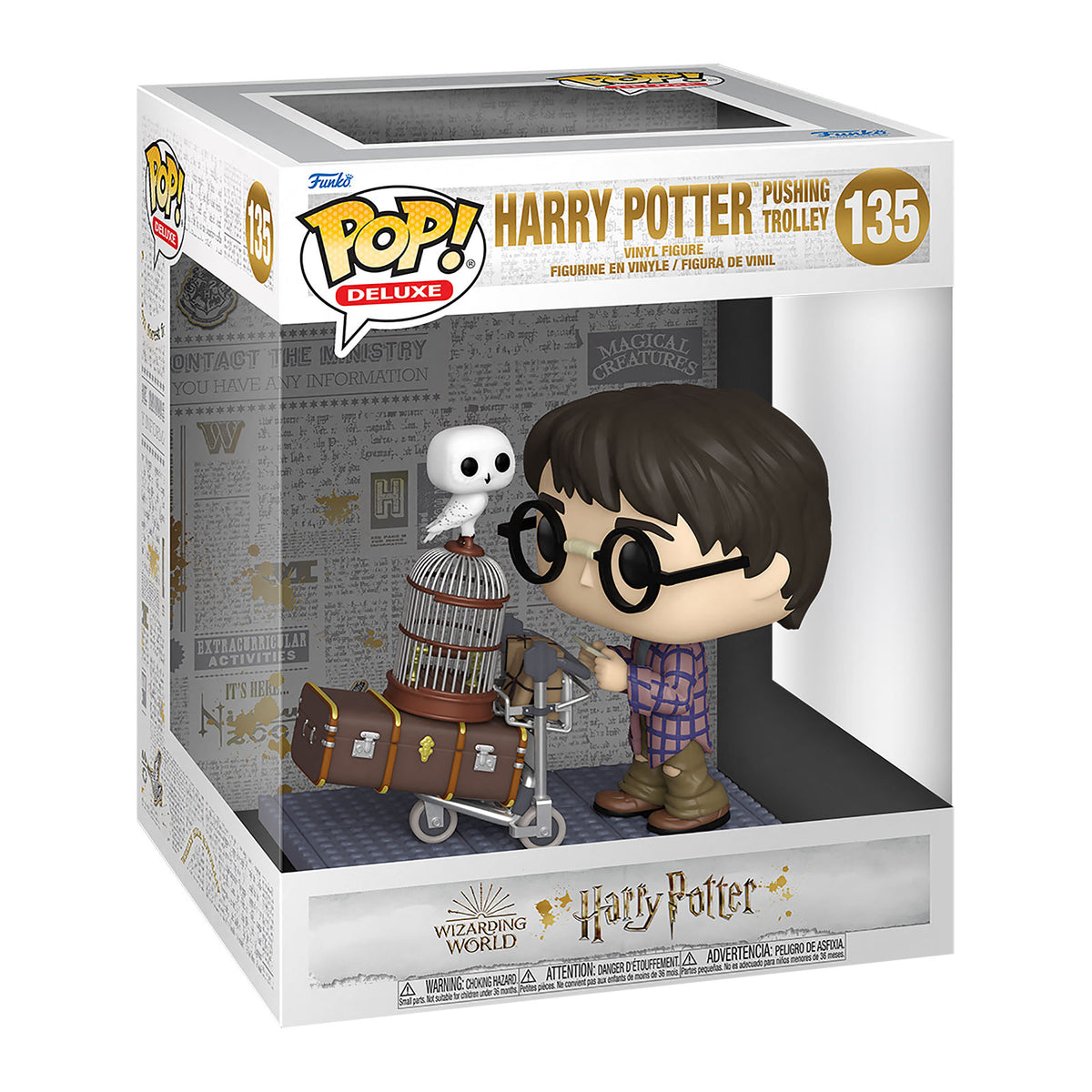 Product image Harry Potter with luggage trolley at platform 9 3/4 Funko Pop figure