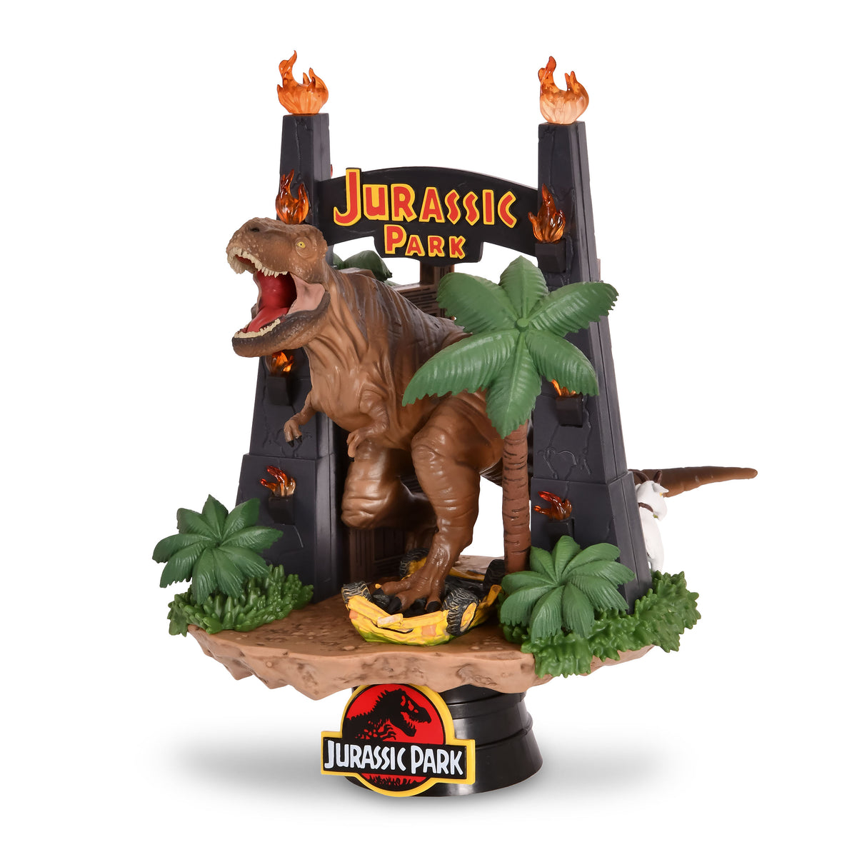 Product image Jurassic Park - Park Gate Diorama with Light Effects