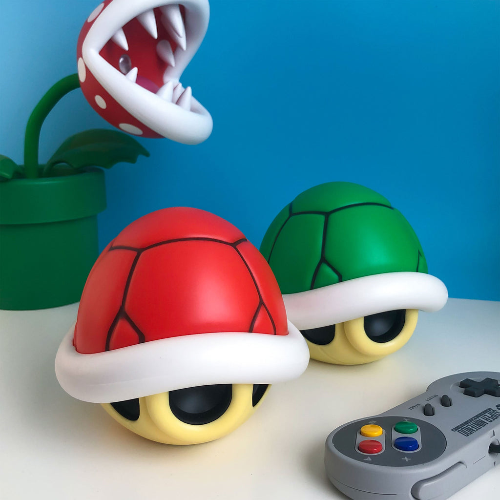Immagine del prodotto Super Mario - Lampada da tavolo con suono e guscio rosso
