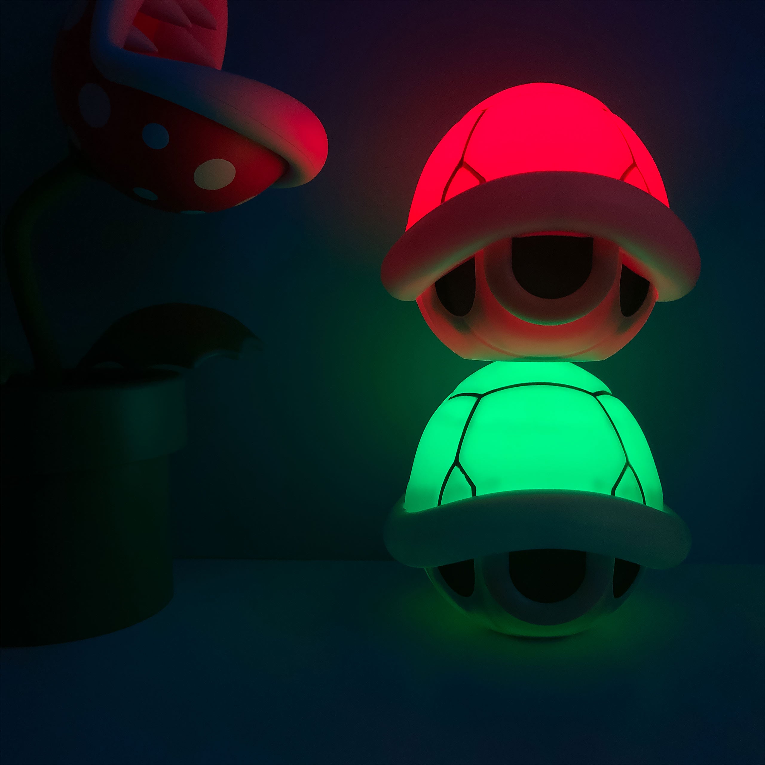 Immagine del prodotto Super Mario - Lampada da tavolo con suono e guscio rosso
