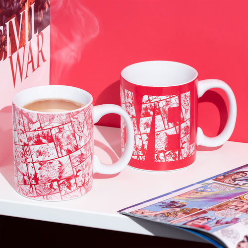Immagine del prodotto Marvel - Tazza con logo del fumetto ad effetto termico
