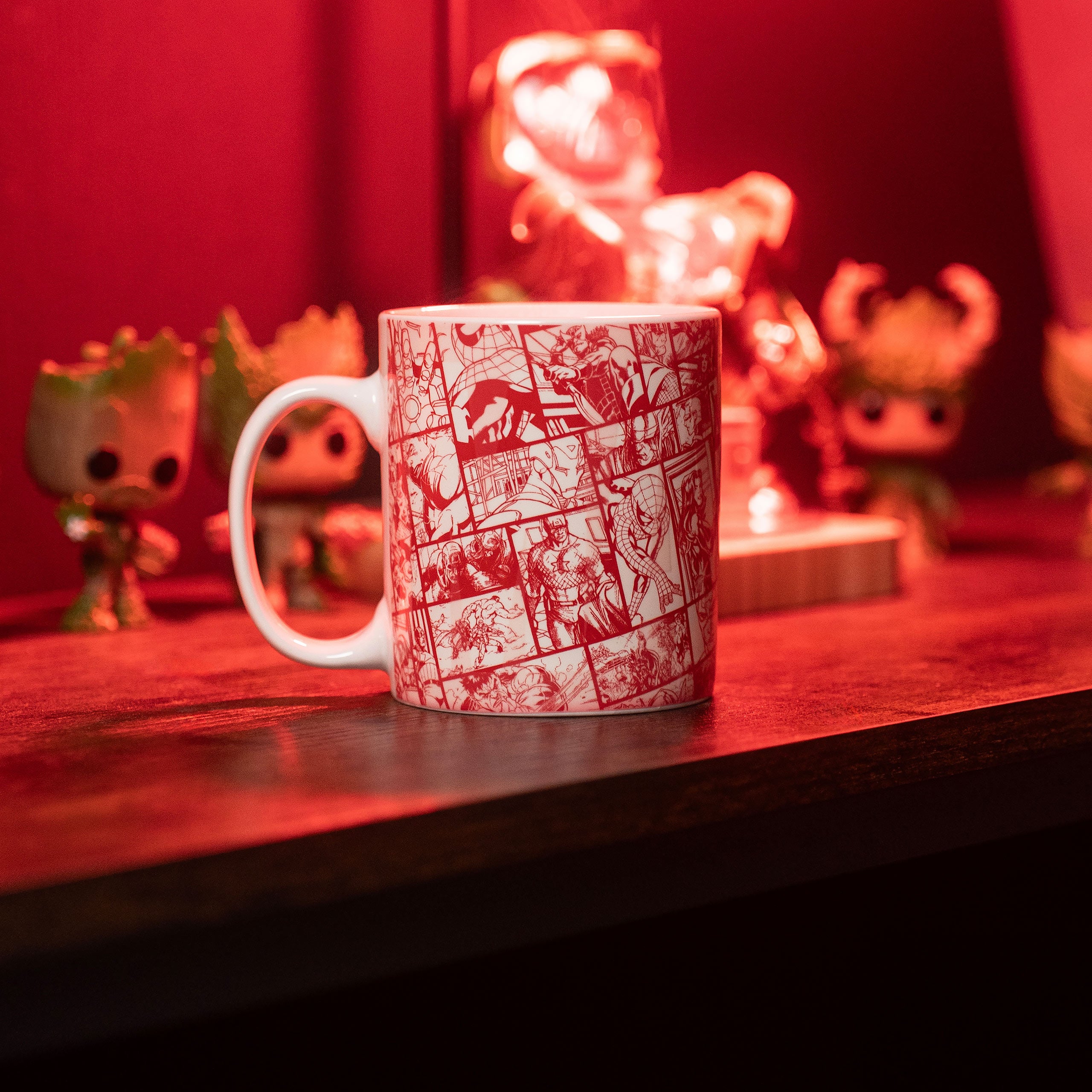 Immagine del prodotto Marvel - Tazza con logo del fumetto ad effetto termico