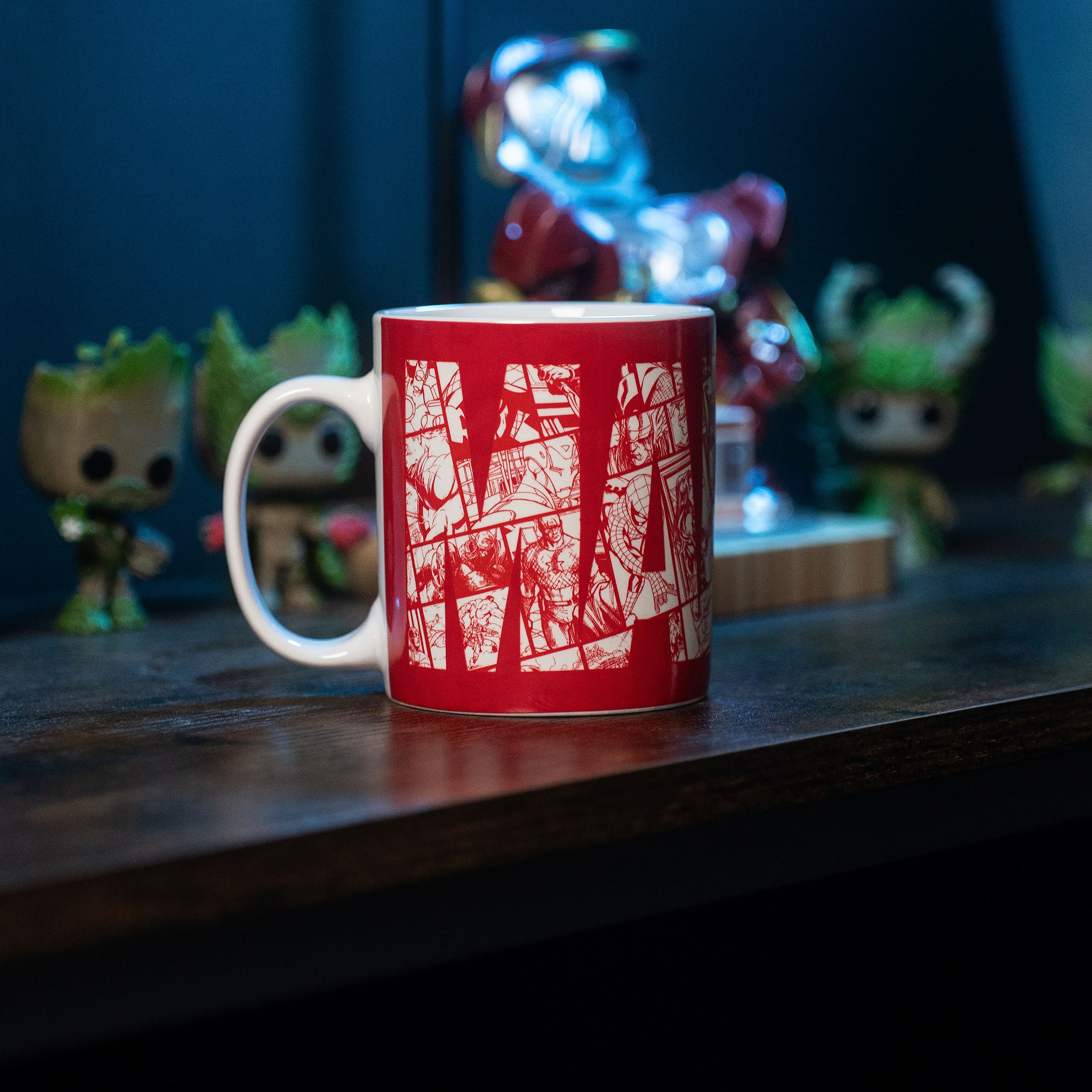 Immagine del prodotto Marvel - Tazza con logo del fumetto ad effetto termico