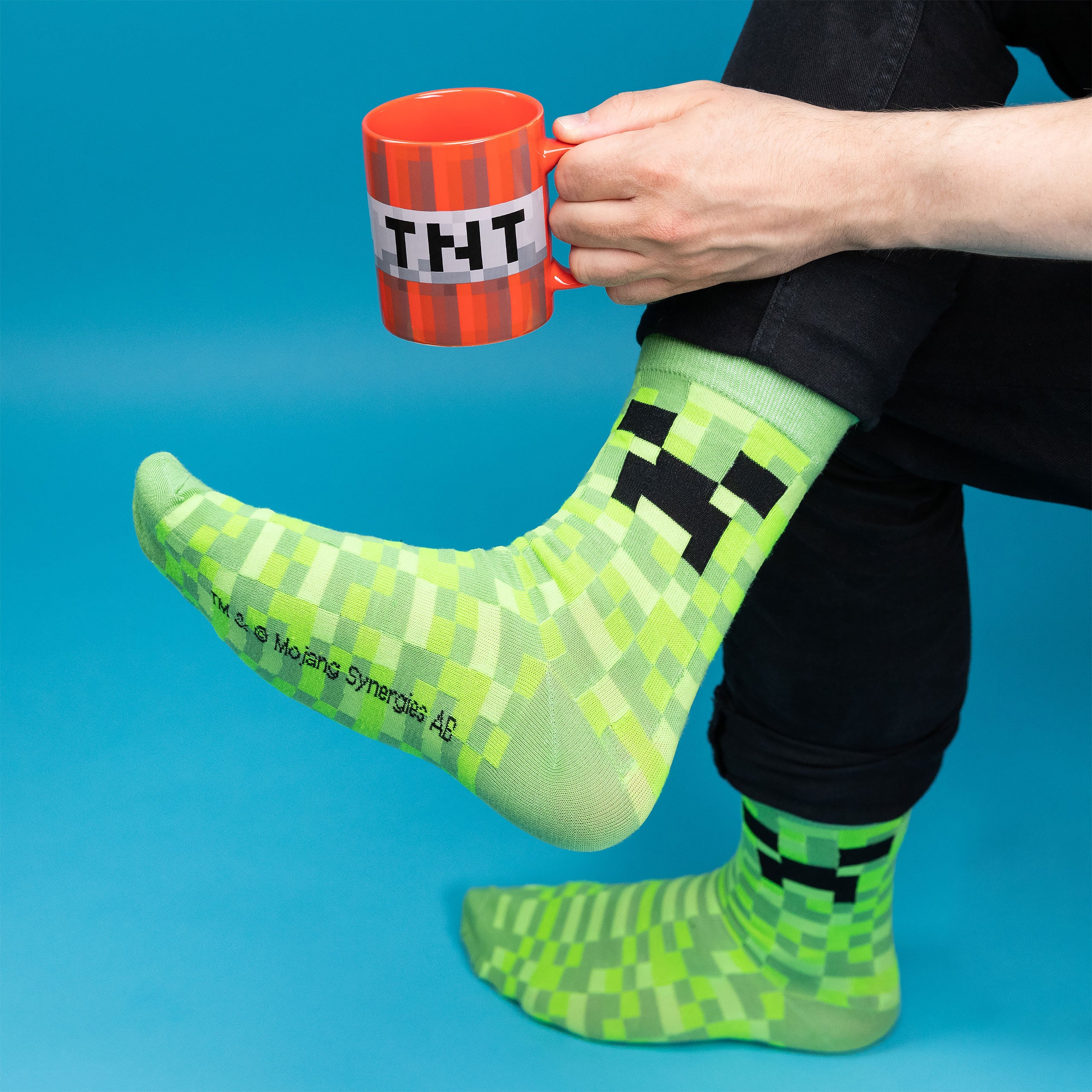 Immagine del prodotto Minecraft - Set di calzini Creeper e tazza TNT