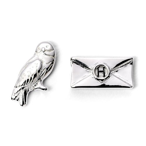 Immagine del prodotto Harry Potter - Orecchini con Hedwig e lettera di Hogwarts