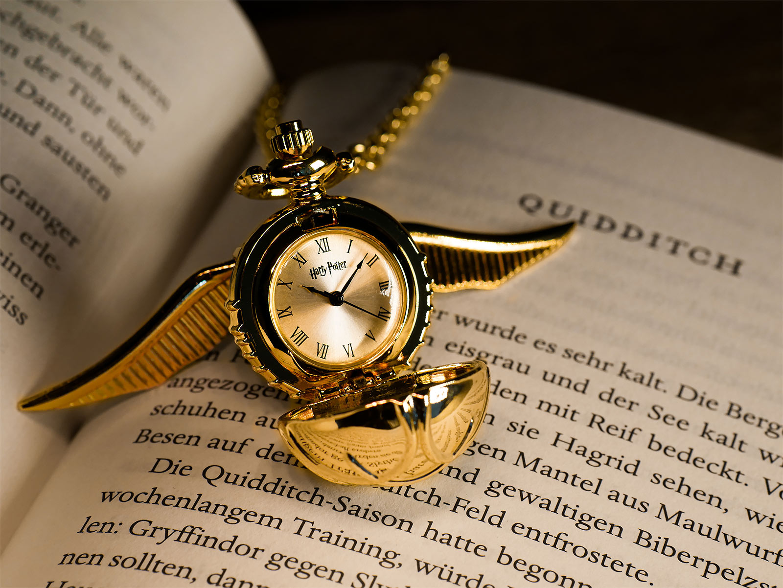 Immagine del prodotto Harry Potter - Collana Boccino d'Oro con Orologio