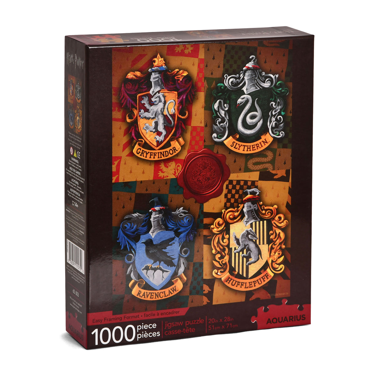 Immagine del prodotto Harry Potter - Puzzle dei stemmi delle case di Hogwarts 1000 pezzi