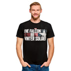 Immagine del prodotto The Falcon and the Winter Soldier - T-shirt con logo nera