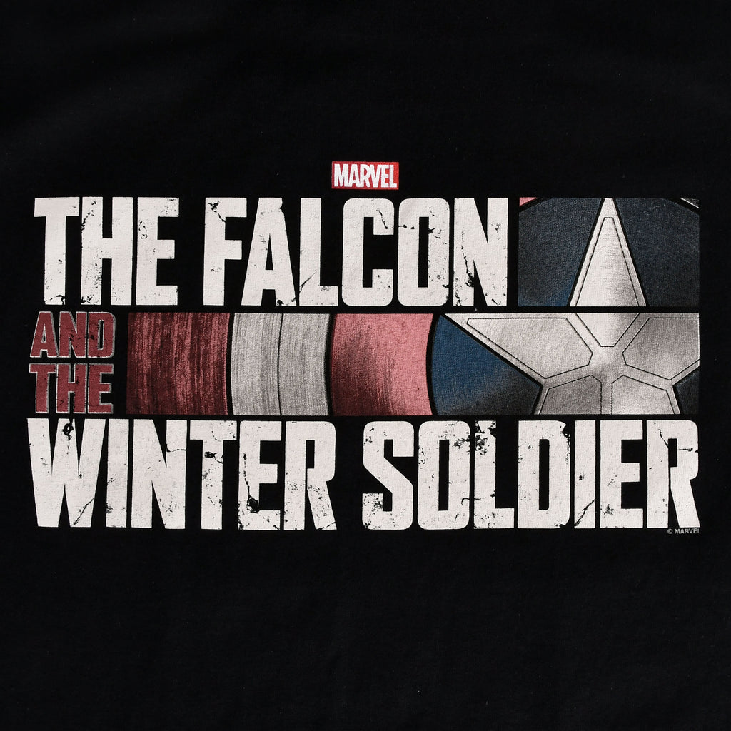 Immagine del prodotto The Falcon and the Winter Soldier - T-shirt con logo nera