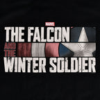 Immagine del prodotto The Falcon and the Winter Soldier - T-shirt con logo nera