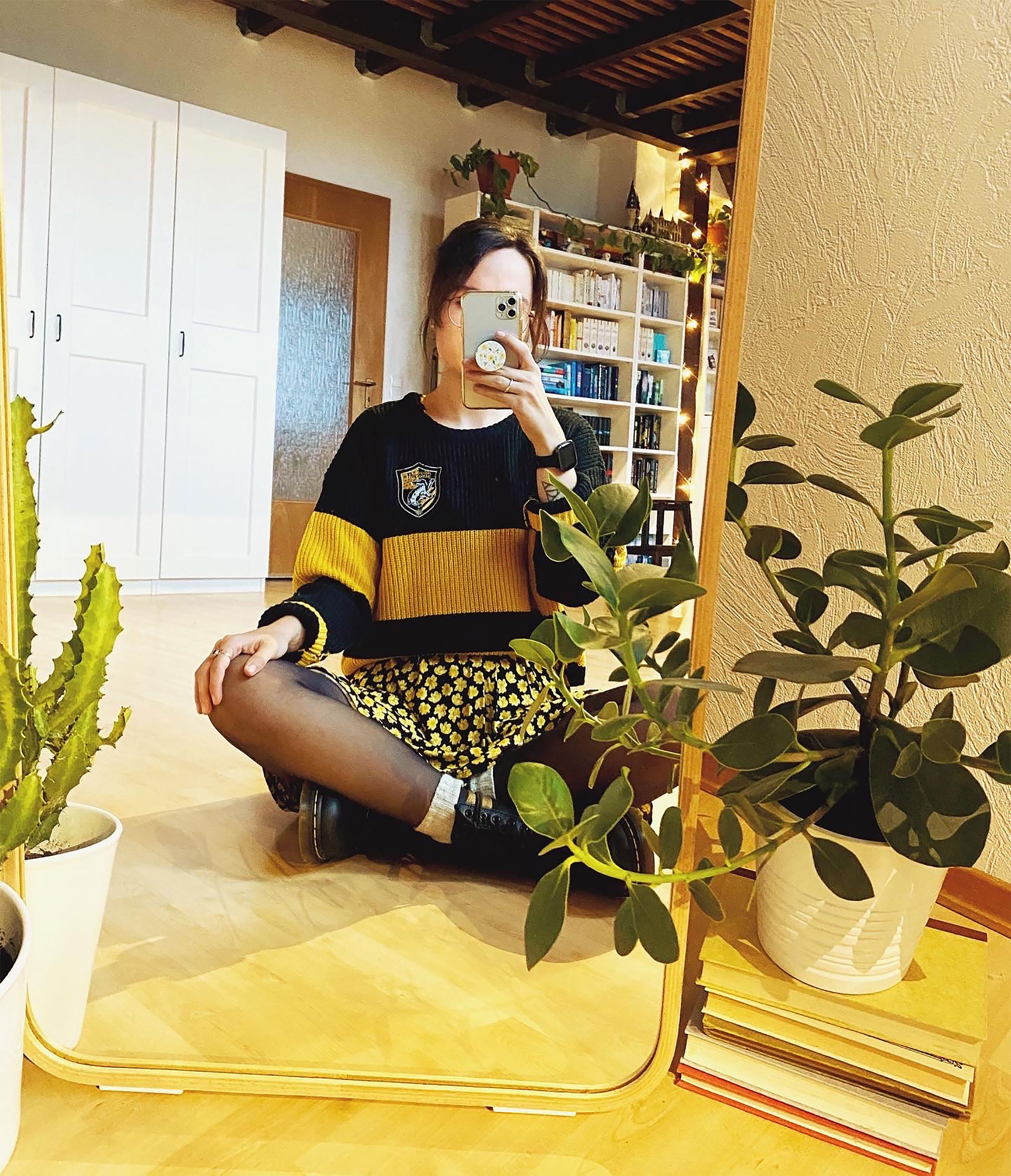 Immagine del prodotto Harry Potter - Maglione corto Hufflepuff per donne