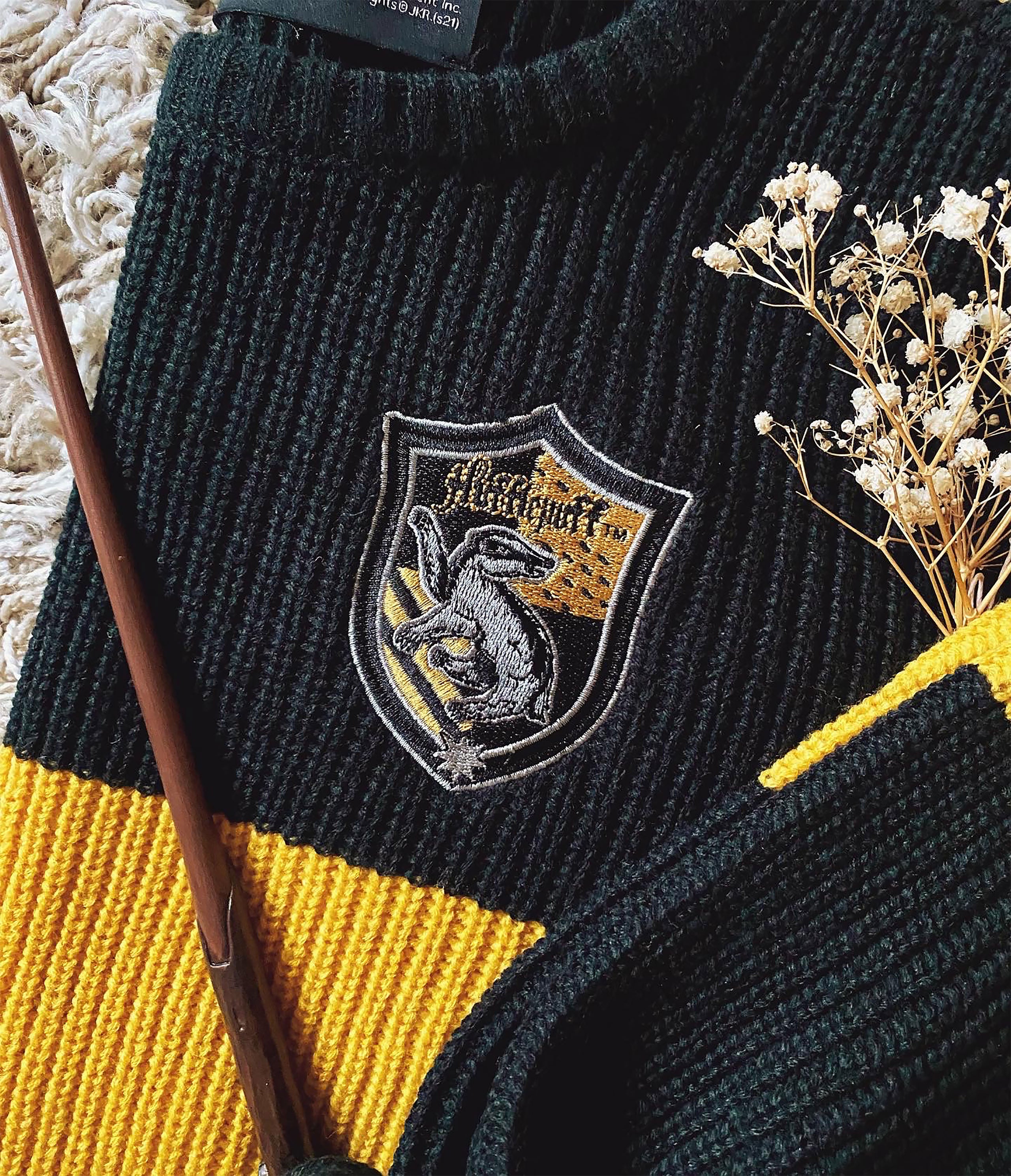 Immagine del prodotto Harry Potter - Maglione corto Hufflepuff per donne
