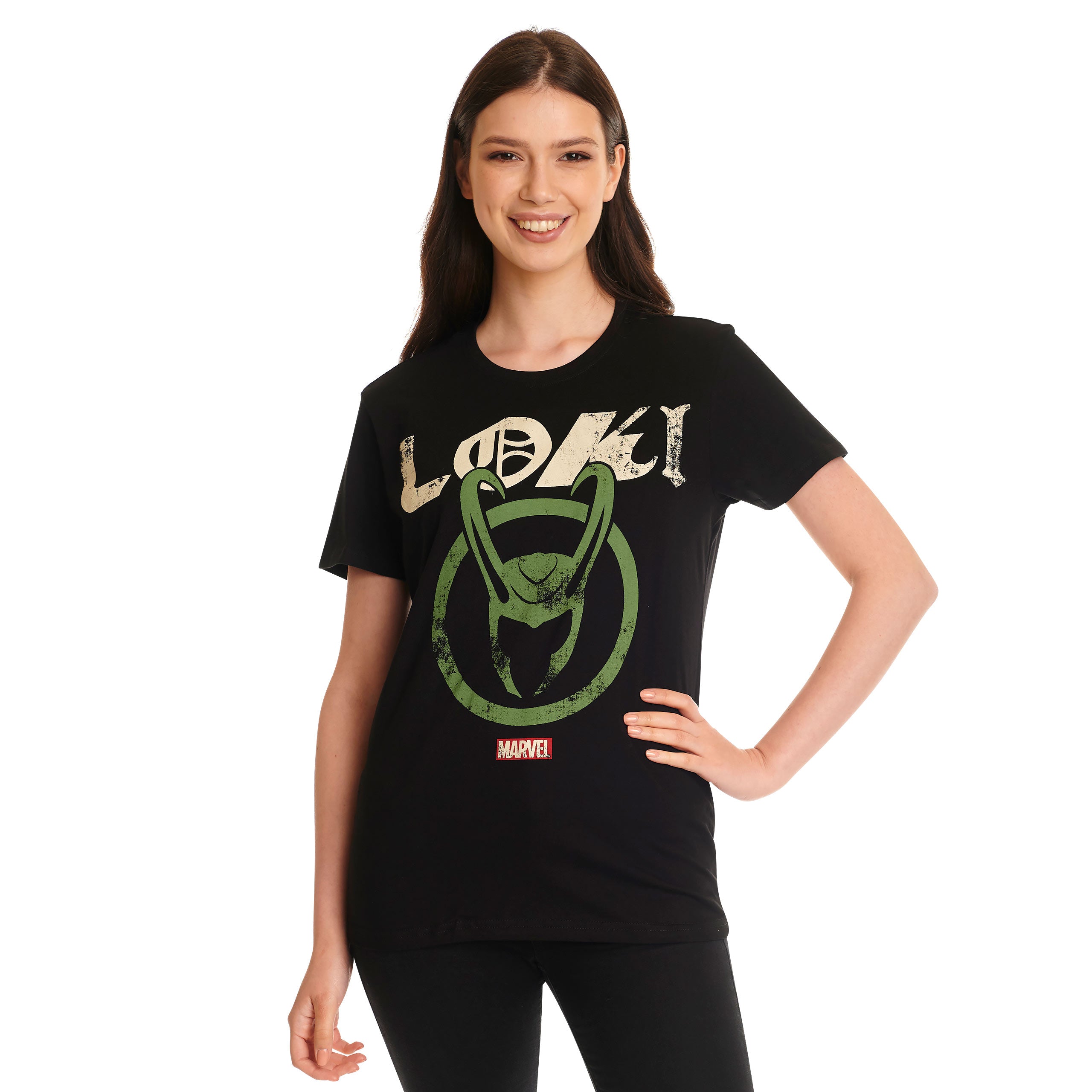 Immagine del prodotto Loki - Logo Badge T-shirt nera