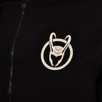 Immagine del prodotto Loki - Felpa con cappuccio e logo nero