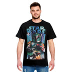 Immagine del prodotto Star Wars - Boba Fett con Slave I T-shirt nera
