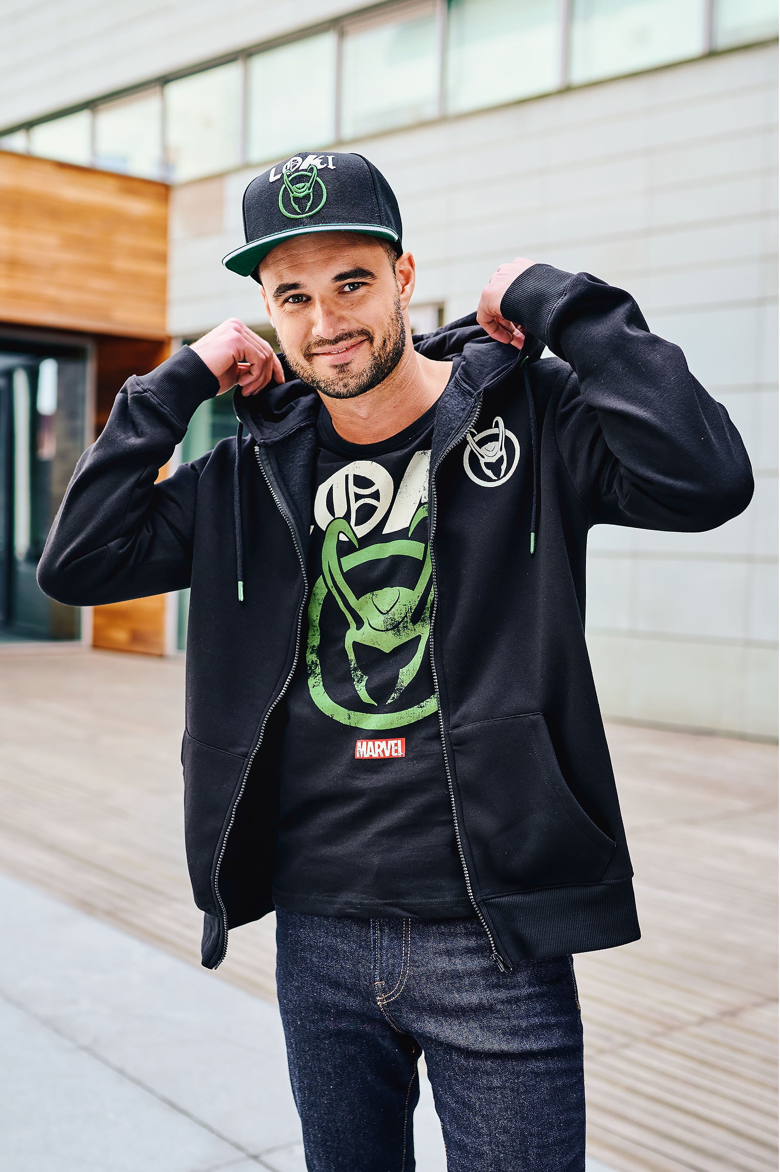 Immagine del prodotto Loki - Cappellino Snapback con Logo Badge