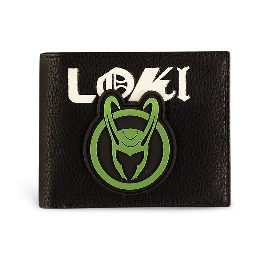 Immagine del prodotto Loki - Portafoglio nero con badge logo