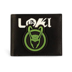 Immagine del prodotto Loki - Portafoglio nero con badge logo