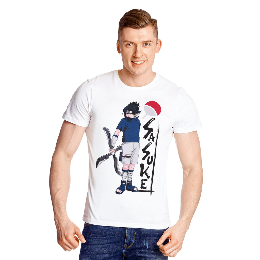 Product image Naruto - Sasuke Uchiha White T-Shirt