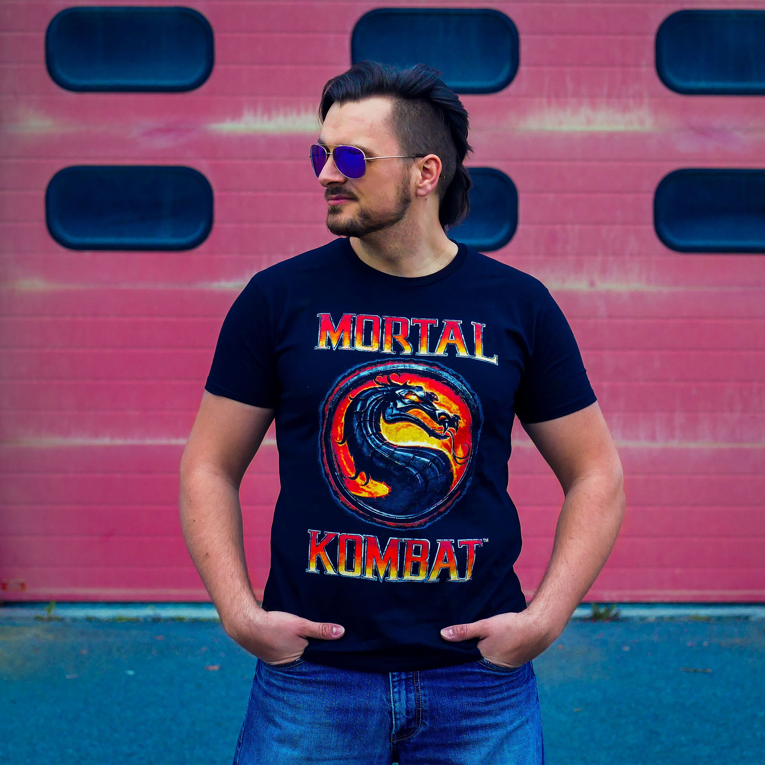 Product image Mortal Kombat - Logo T-Shirt Black