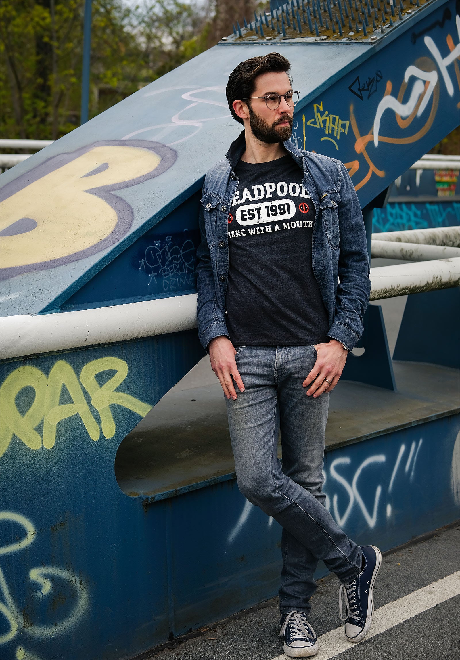 Immagine del prodotto Deadpool - Est 1991 T-shirt grigia