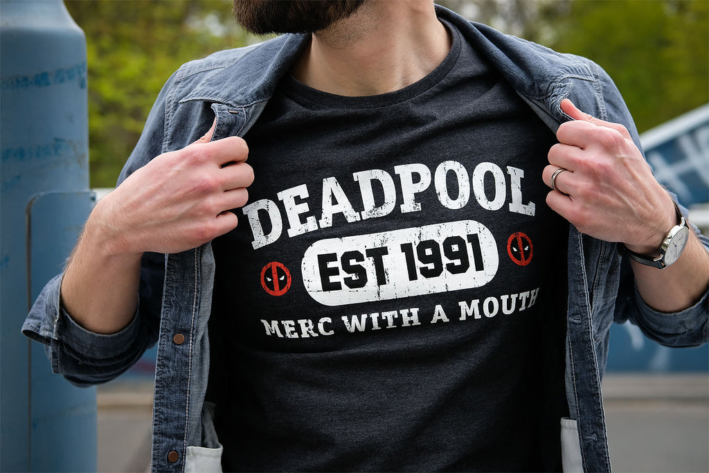 Product image Deadpool - Est 1991 T-Shirt grey