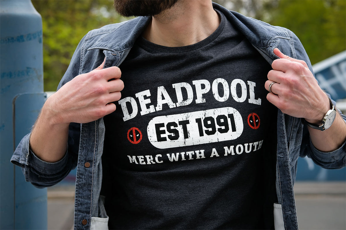 Immagine del prodotto Deadpool - Est 1991 T-shirt grigia