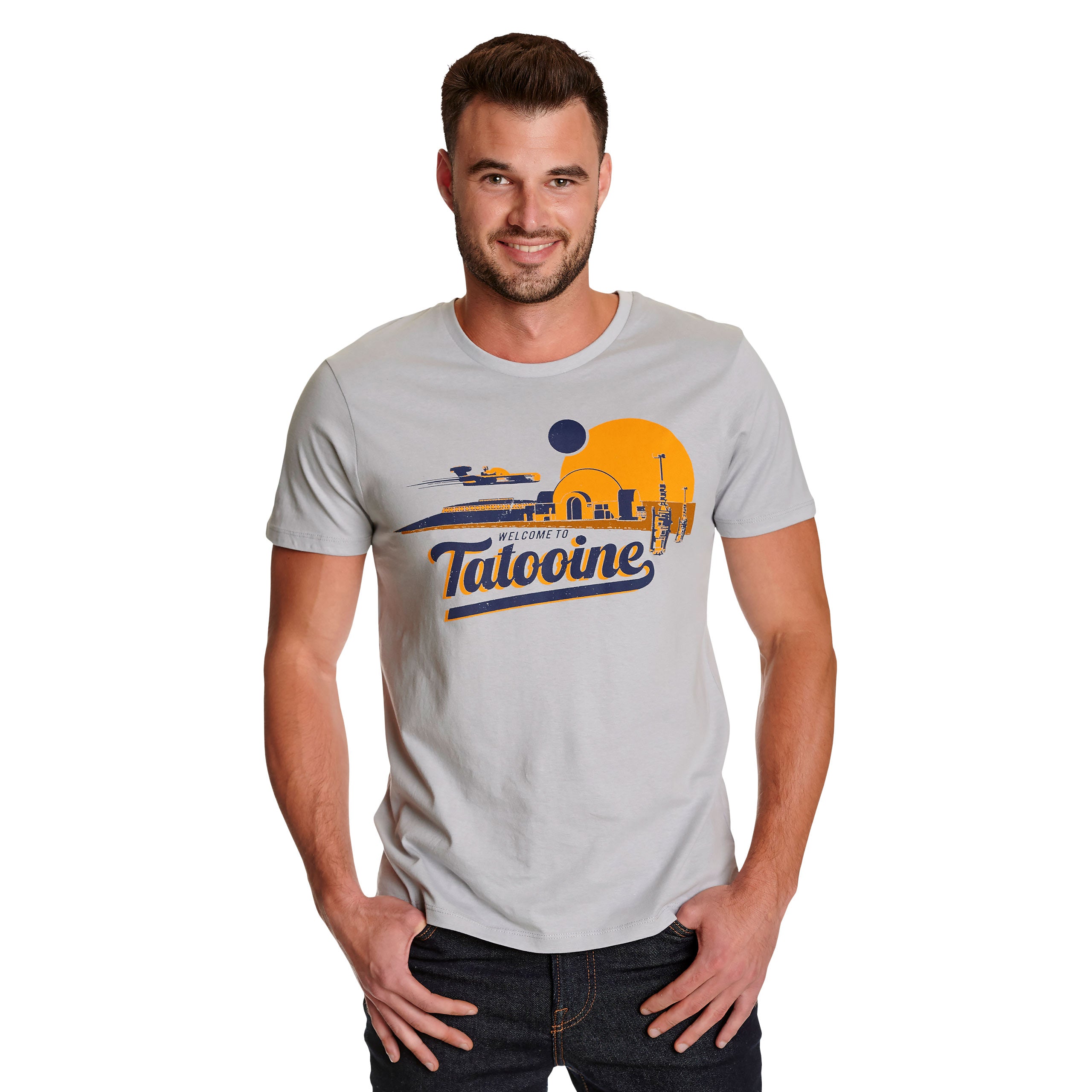Immagine del prodotto Star Wars - Benvenuti a Tatooine T-Shirt grigia