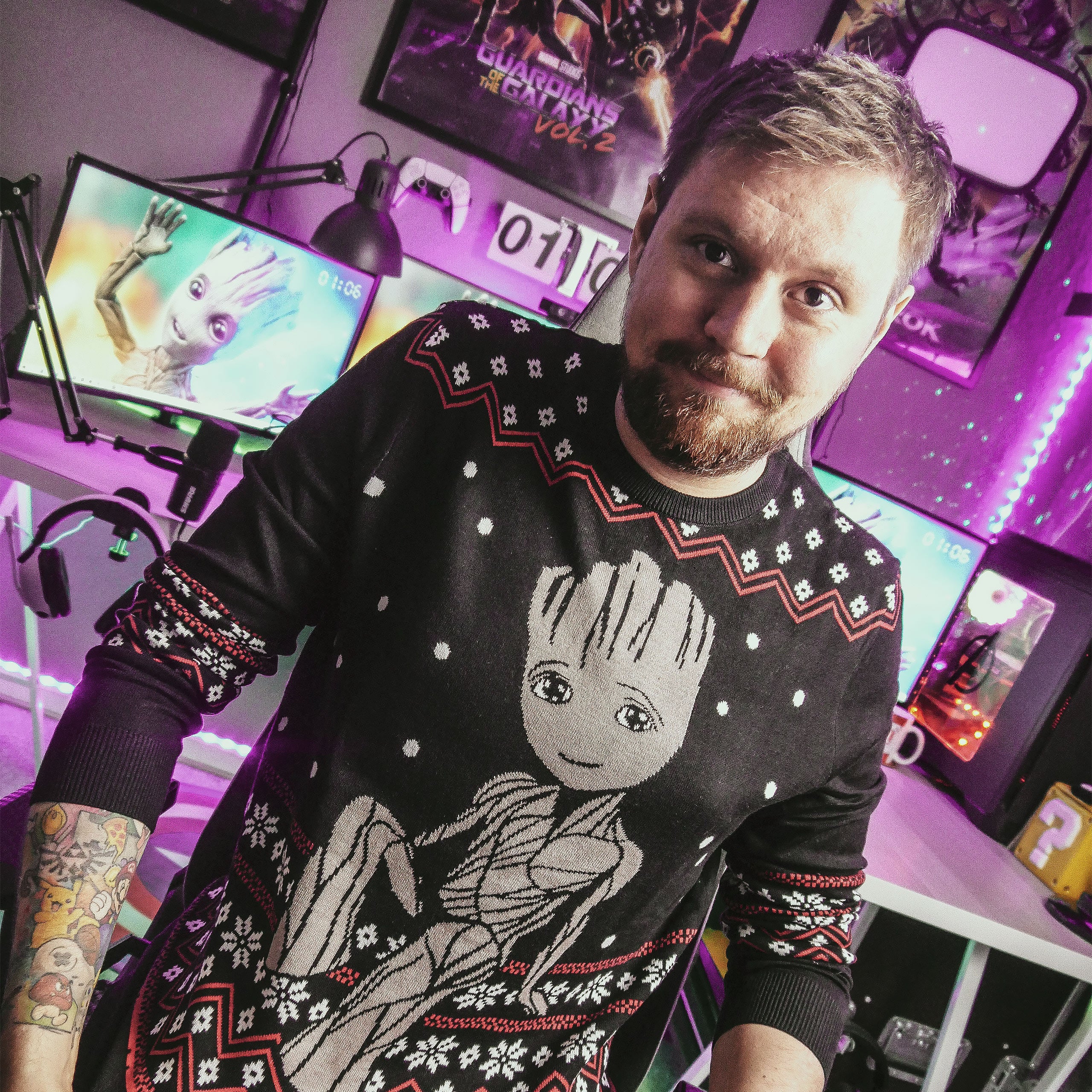Immagine del prodotto Guardiani della Galassia - Maglione di maglia Groot