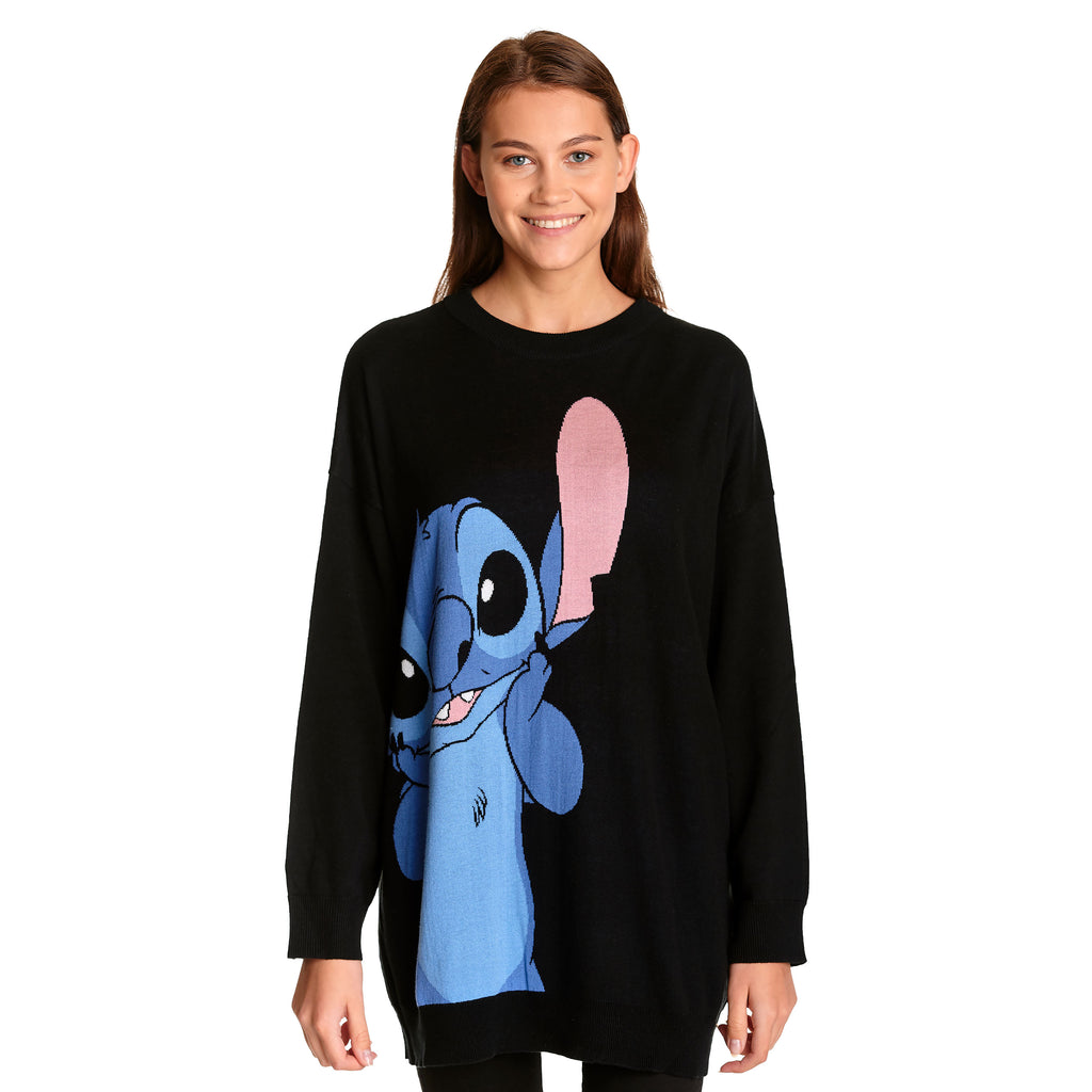 Immagine del prodotto Lilo & Stitch - Maglione Oversize da donna nero