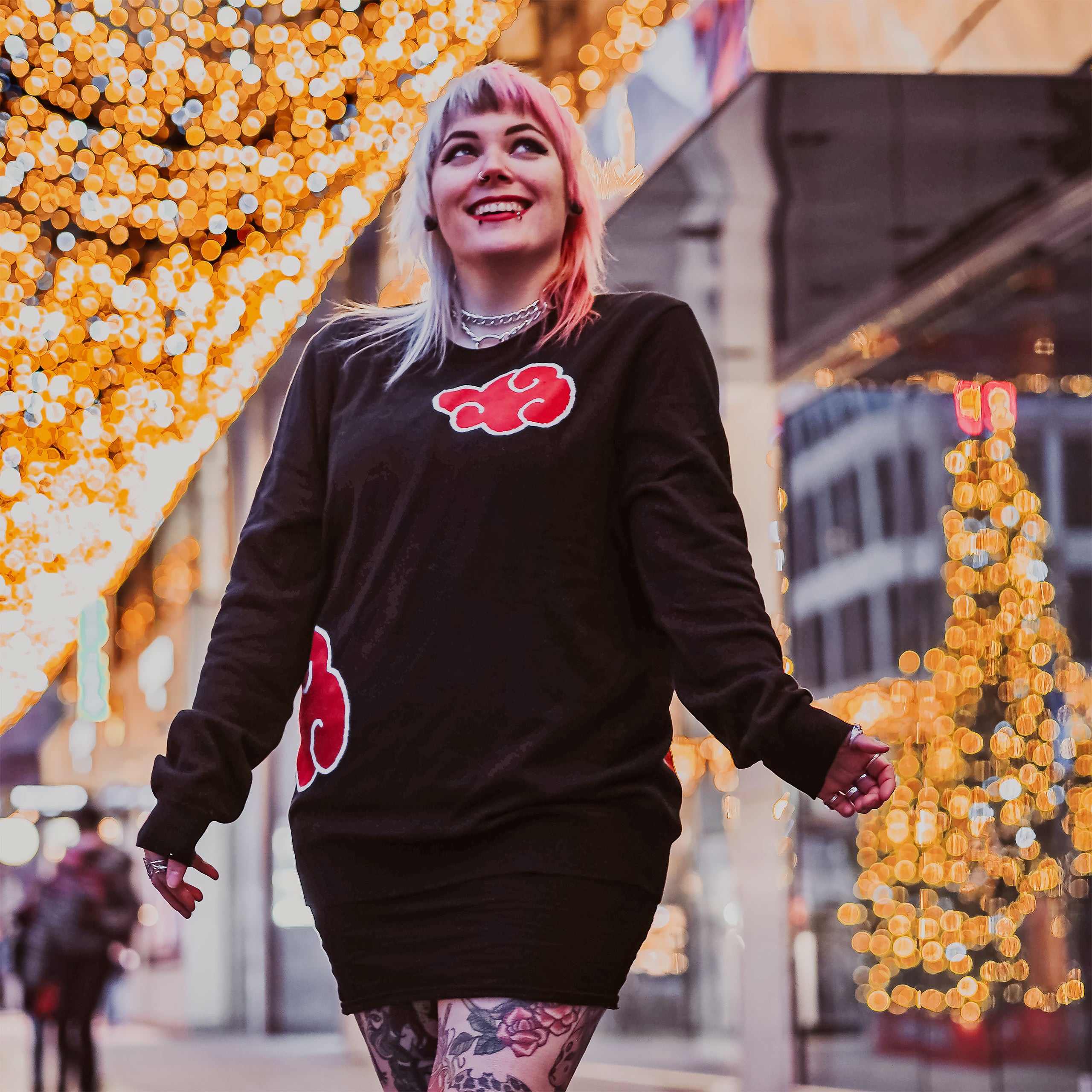 Immagine del prodotto Naruto - Maglione a maglia con simbolo Akatsuki