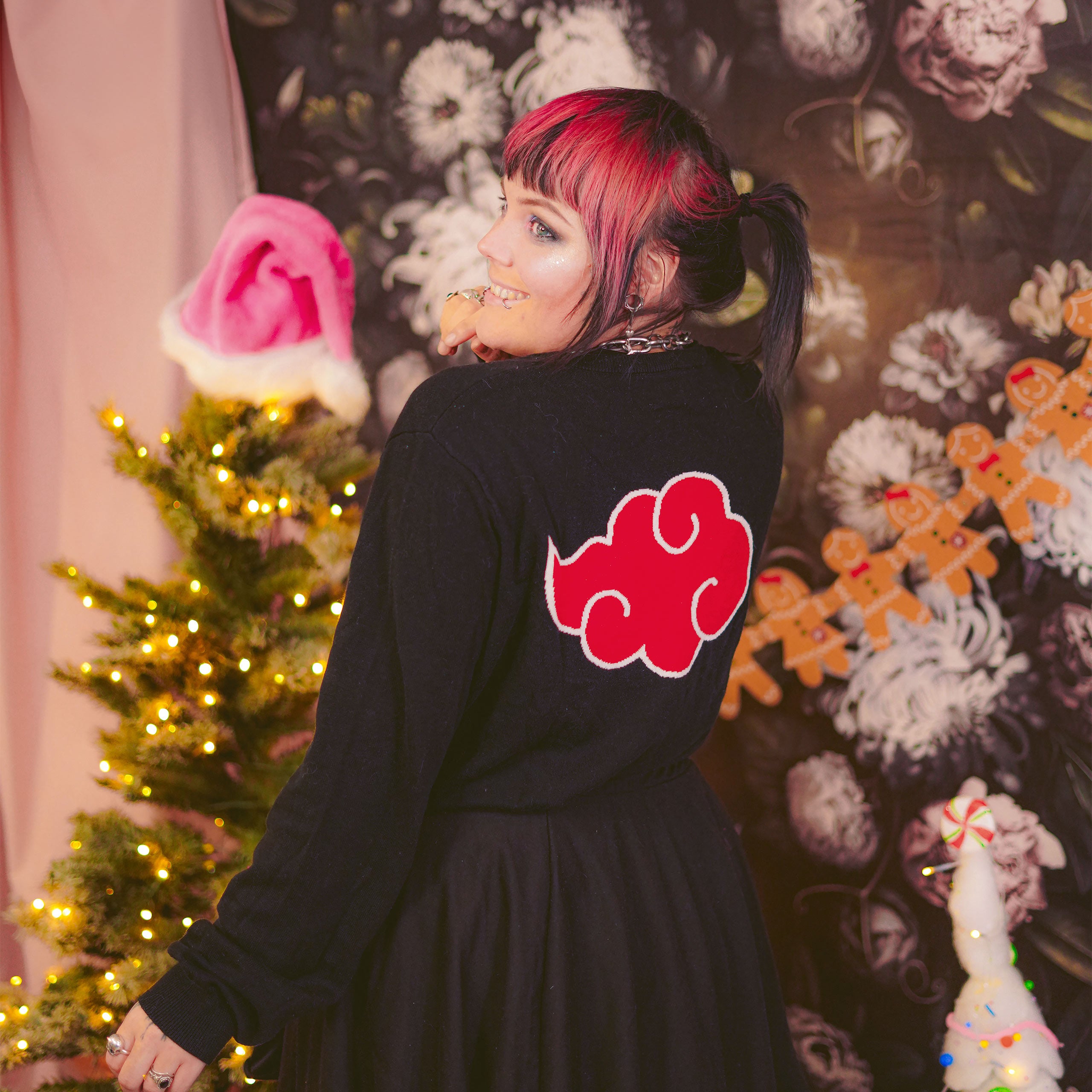 Immagine del prodotto Naruto - Maglione a maglia con simbolo Akatsuki