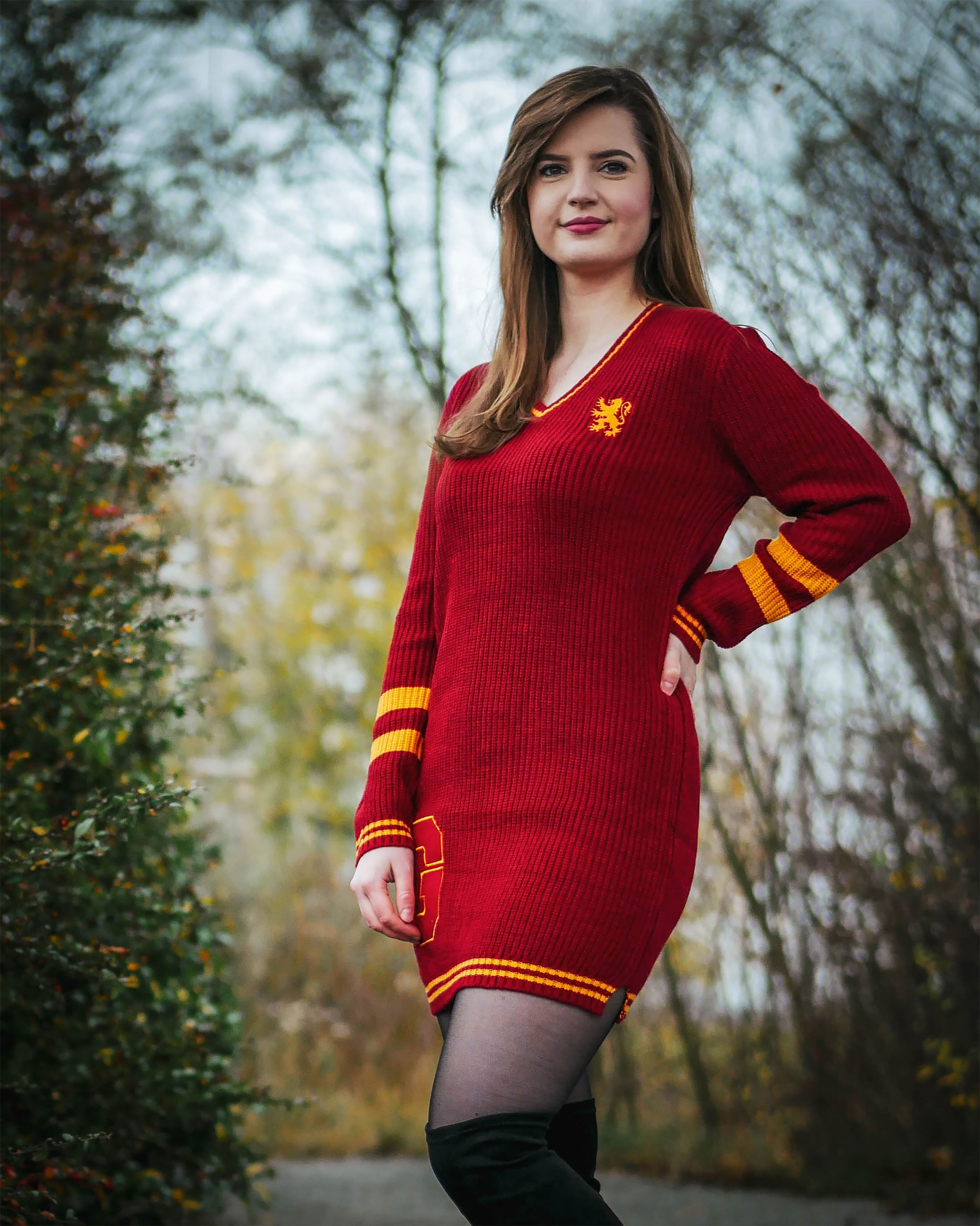 Immagine del prodotto Harry Potter - Abito a maglia Gryffindor rosso