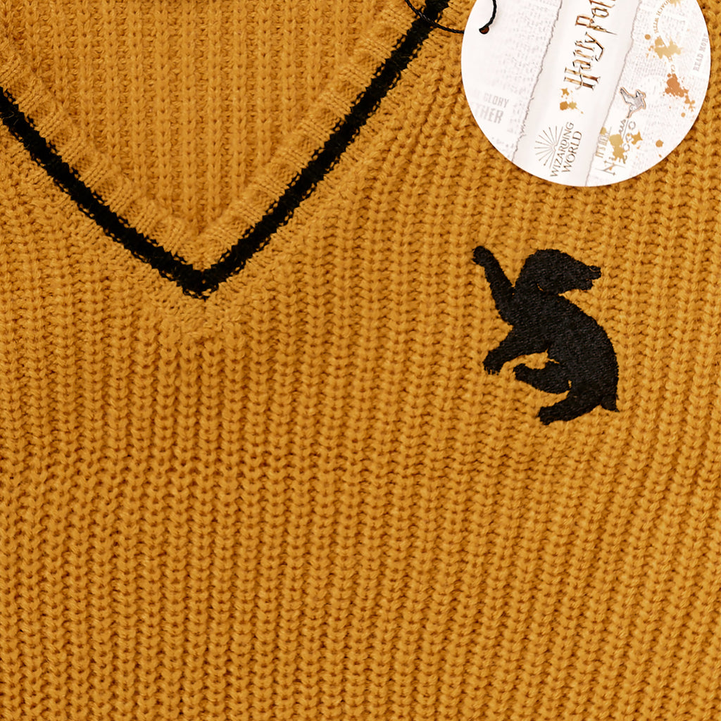 Immagine del prodotto Harry Potter - Abito a maglia Hufflepuff giallo