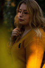 Immagine del prodotto Harry Potter - Abito a maglia Hufflepuff giallo