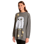 Immagine del prodotto Harry Potter - Maglione Oversize Hedwig grigio