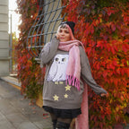 Immagine del prodotto Harry Potter - Maglione Oversize Hedwig grigio