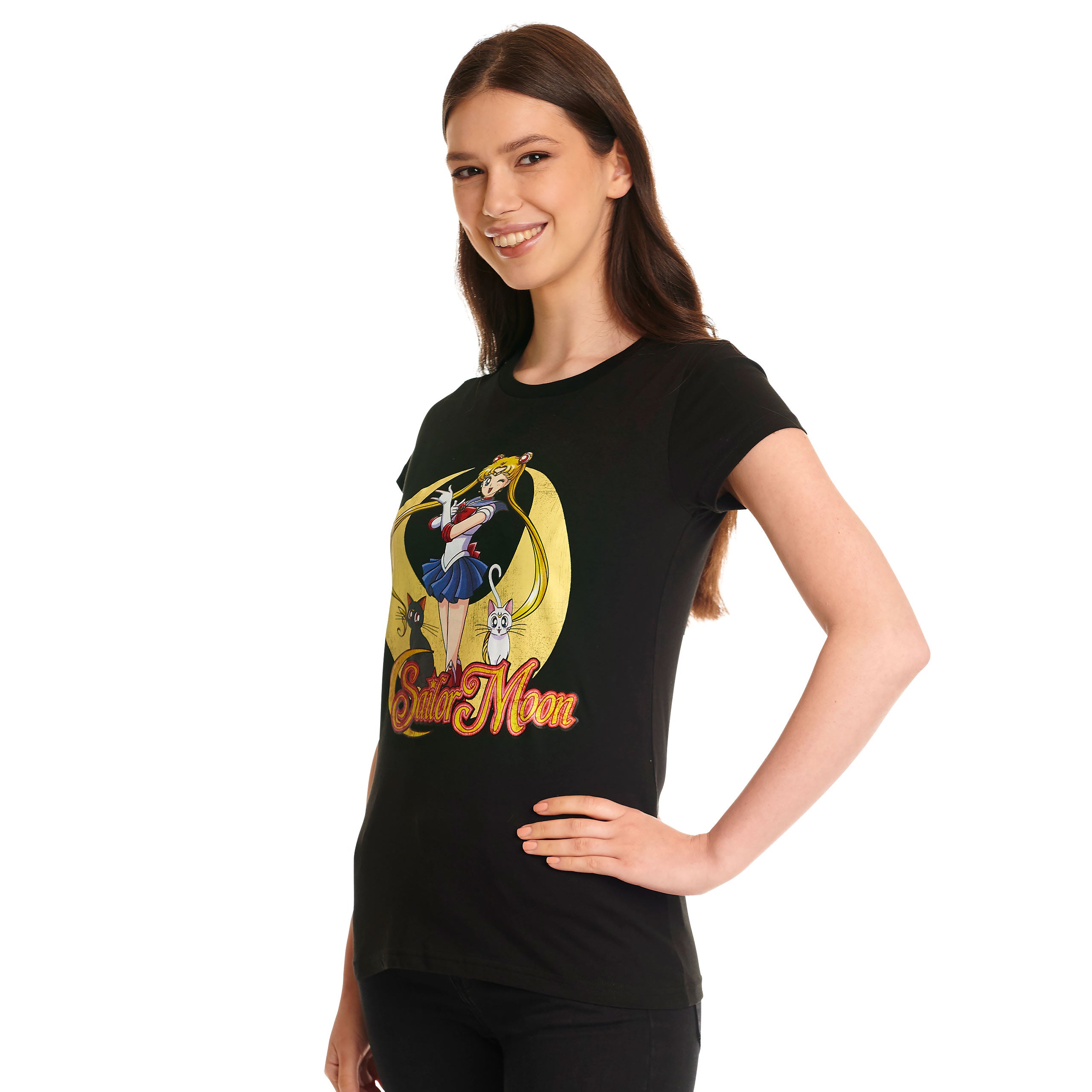 Immagine del prodotto Sailor Moon - Pose T-shirt da donna nera