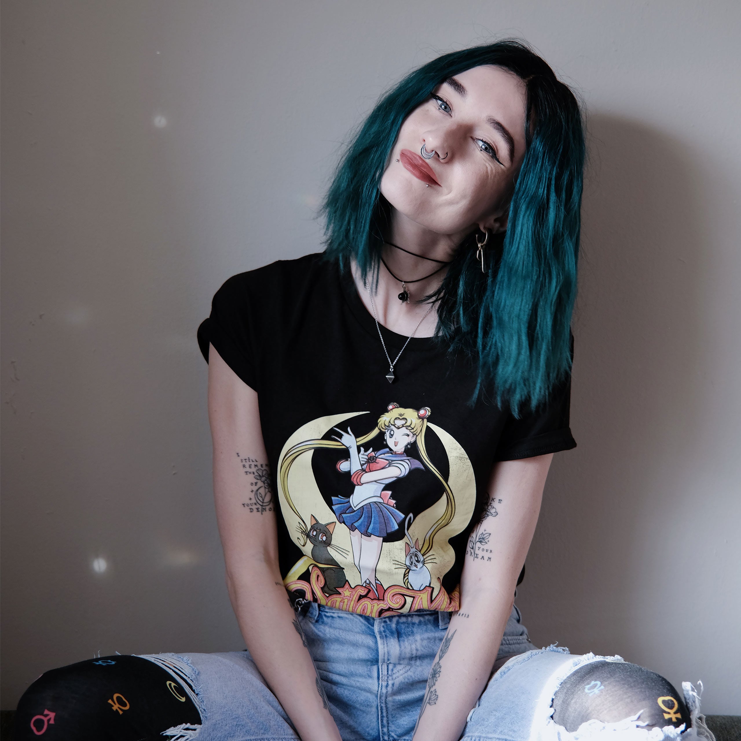 Immagine del prodotto Sailor Moon - Pose T-shirt da donna nera