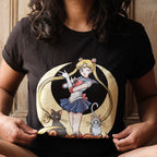 Immagine del prodotto Sailor Moon - Pose T-shirt da donna nera