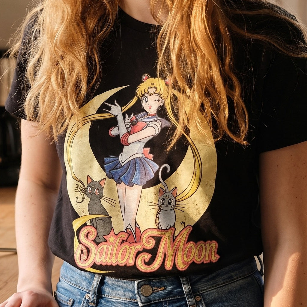 Immagine del prodotto Sailor Moon - Pose T-shirt da donna nera